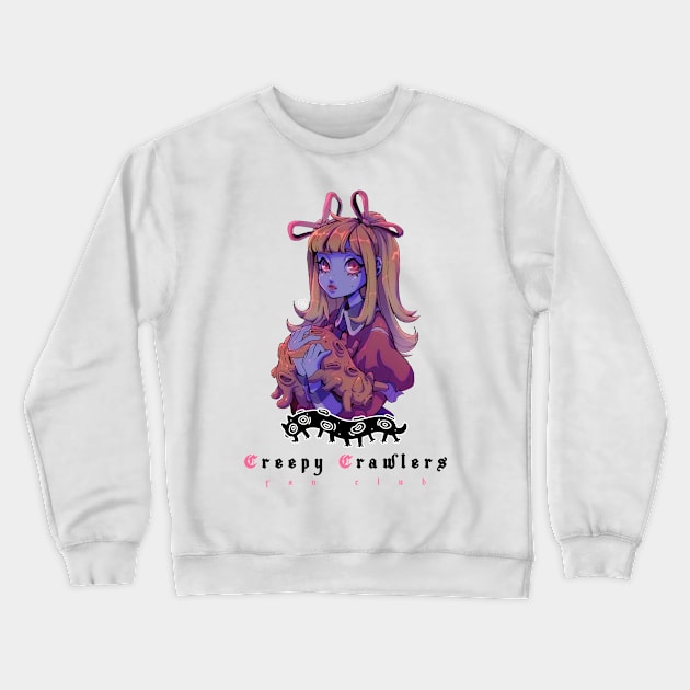 CreepyCrawlers Fan-Club Crewneck Sweatshirt by gloomwastaken